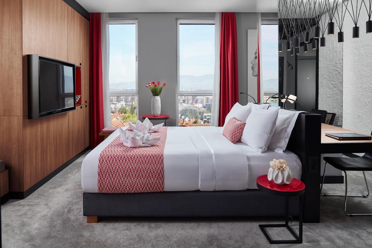Hotel Panoramika Design & Spa Скопие Екстериор снимка