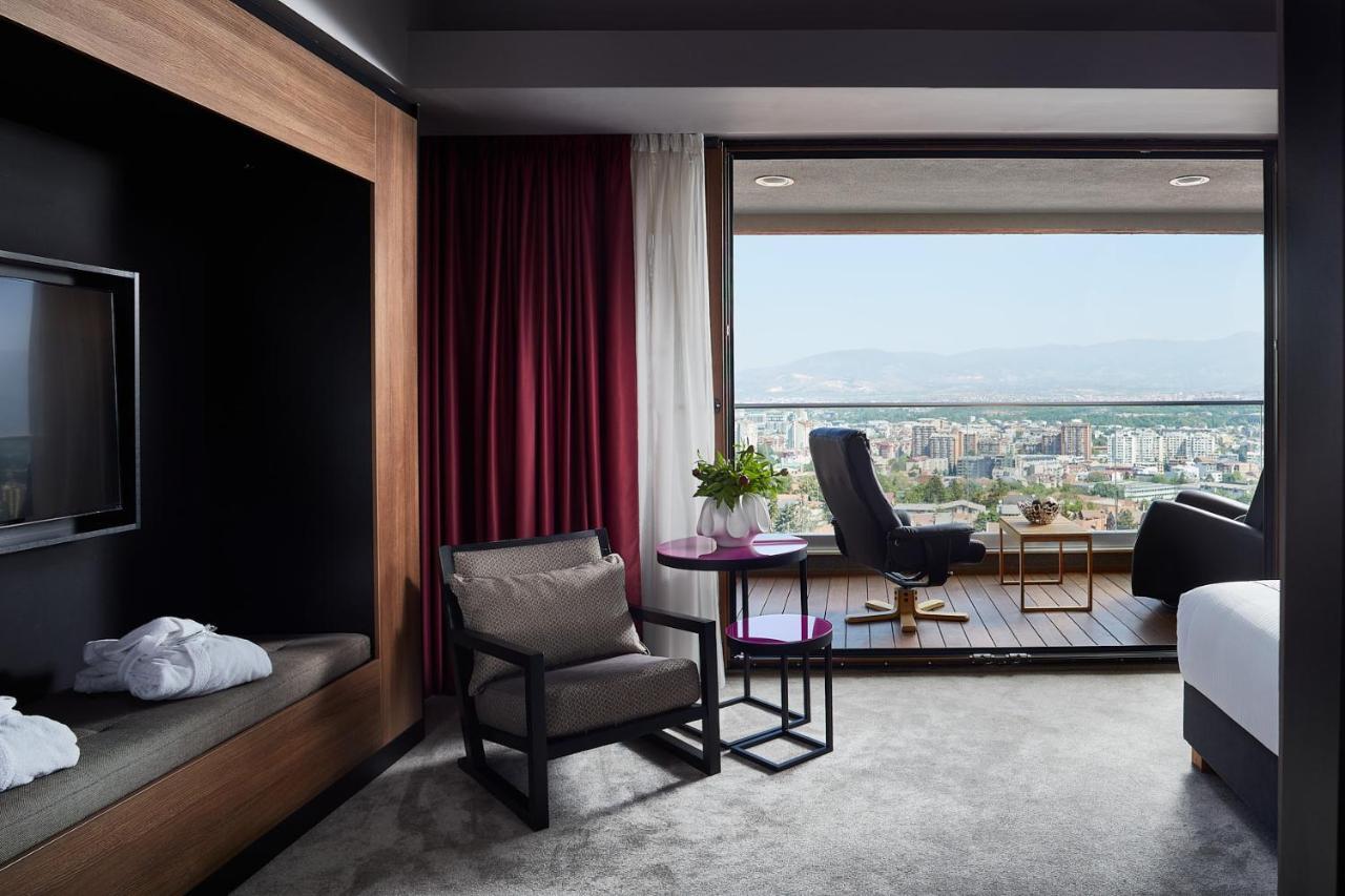 Hotel Panoramika Design & Spa Скопие Екстериор снимка