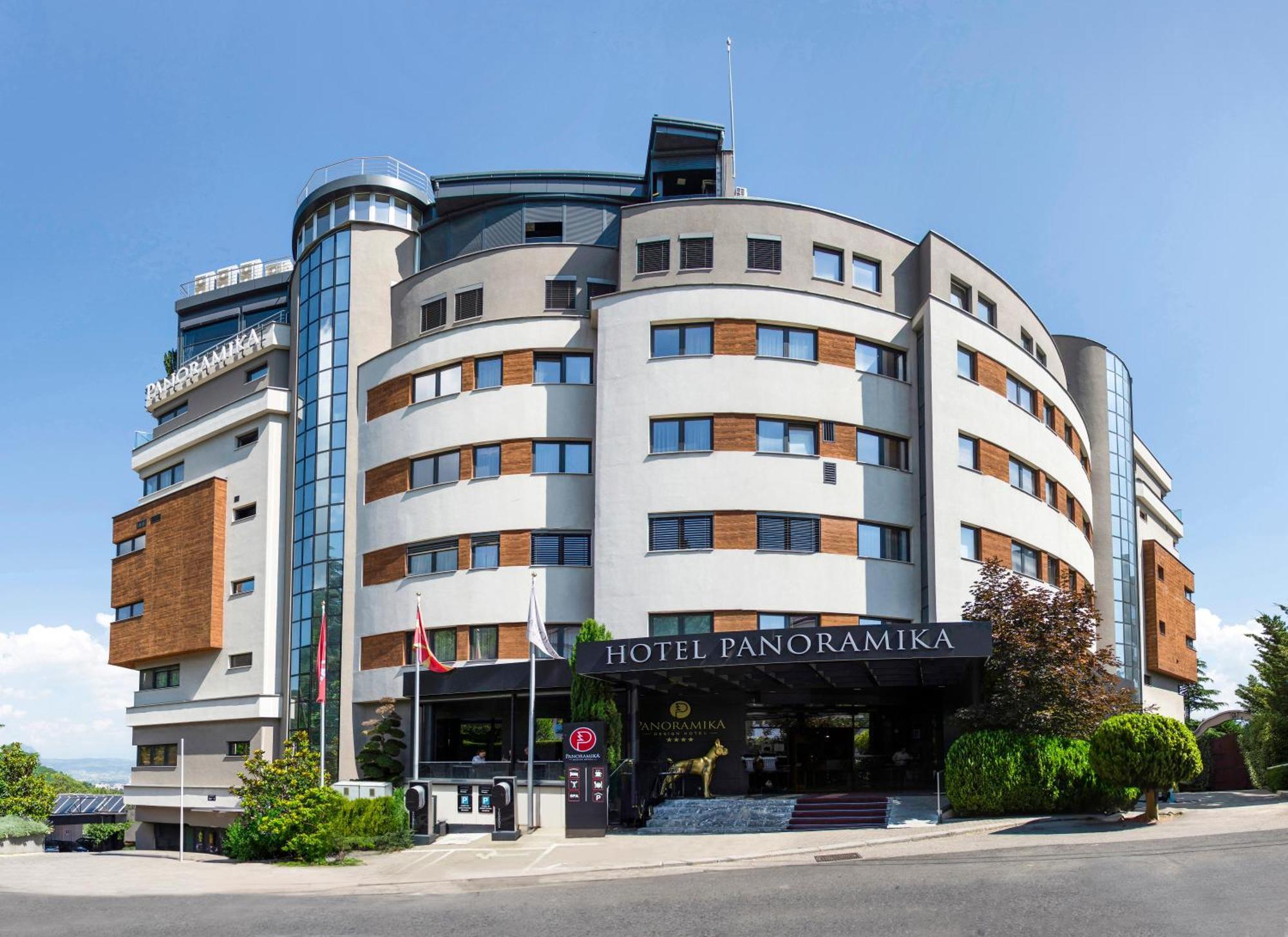 Hotel Panoramika Design & Spa Скопие Екстериор снимка