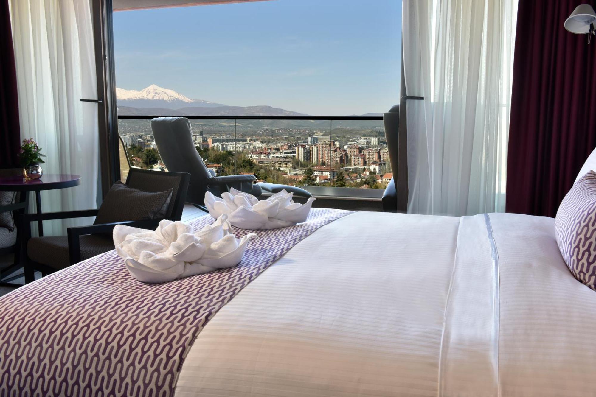 Hotel Panoramika Design & Spa Скопие Екстериор снимка